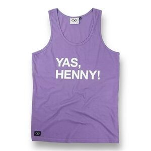 QUEER EYE Unisex Pink Sleeveless Tank in the Size Small